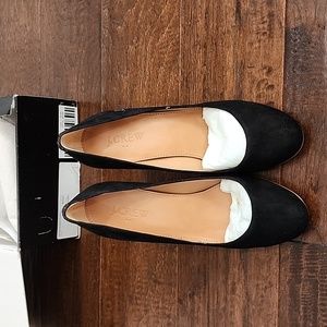 J. CREW Olive Suede Pumps